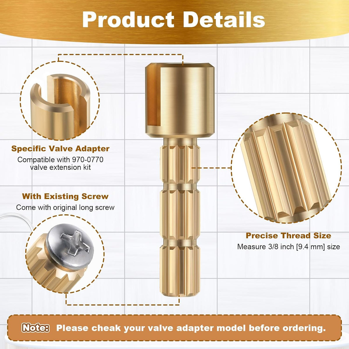 Dreyoo Shower Cartridge, Compatible with Pfister 970-0770