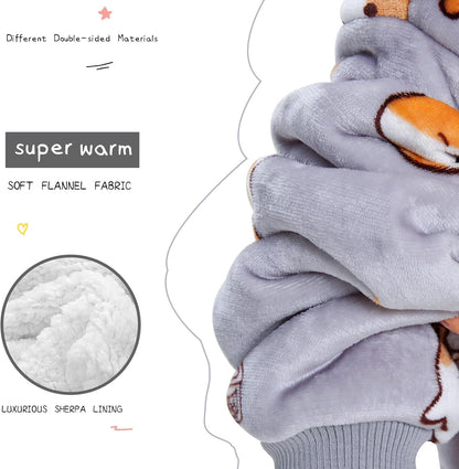 Aemilas Wearable Blanket Hoodie - Warm Sherpa Blanket Sweatshirt as Gifts for Adult Women Mom Men, One Size Fits All