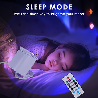 Galaxy Sunset Lamp Projector, 41 Lighting Modes with Remote & Timer Control