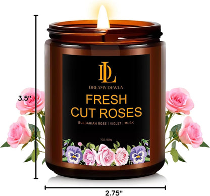 Scented Candles Set, 4 Pack Soy Candles for Home Scented, Candle Gifts for Women Men, 28oz 200 Hours Burn, Scents of Pineapple Cocktail/Coconut Vanilla/Pink Sands/Bahamian Breeze