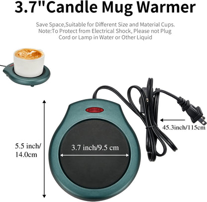 ASAWASA Candle Warmer for Large Jar, Coffee Mug Warmers