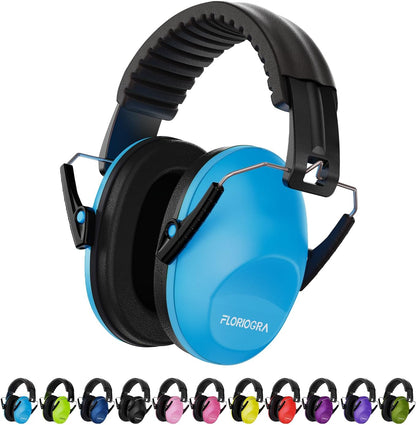 Floriogra Noise Cancelling Headphones for Kids, Kids Ear Protection 28dB SNR Noise Reduction Ear Muffs for Toddler/Children, Hearing Protection for Monster Jam, Concerts, Fireworks