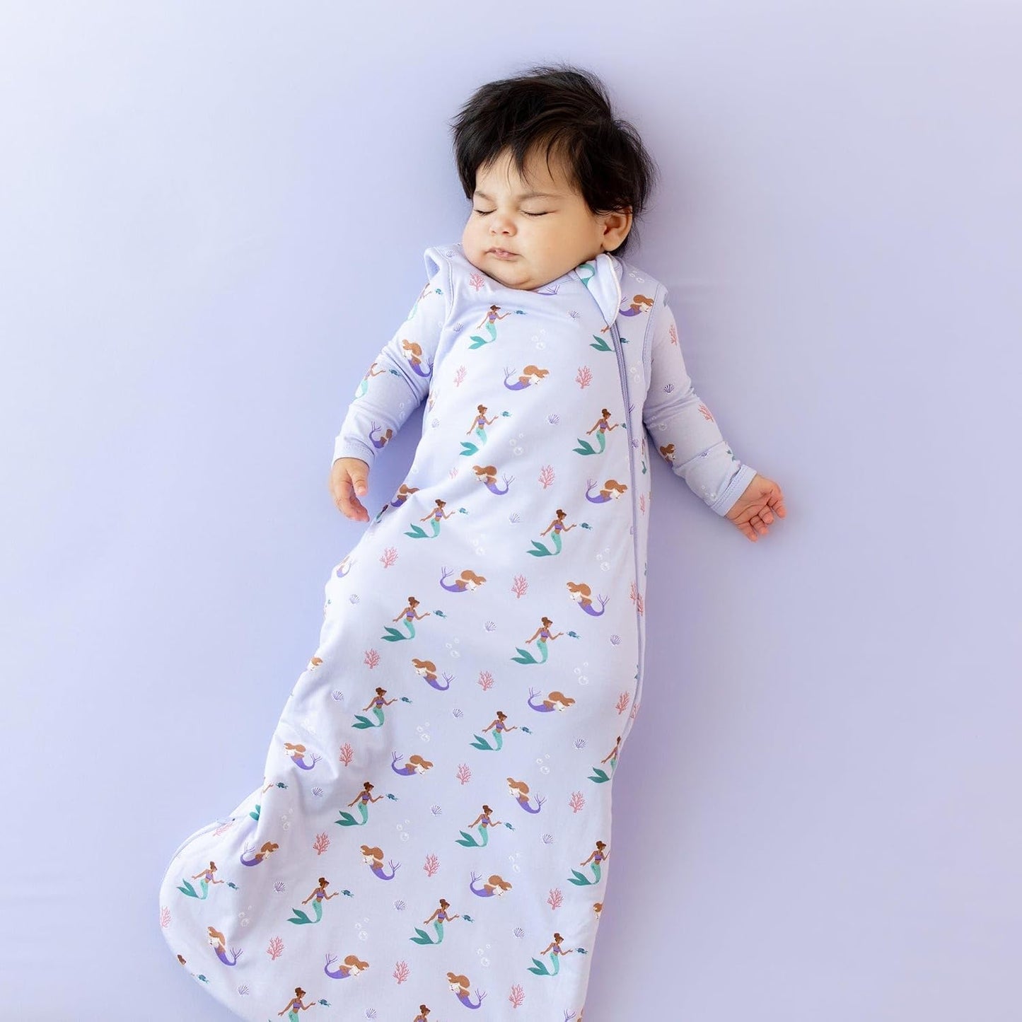 KYTE BABY Sleep Bag 1.0 TOG, Rayon Made From Bamboo Wearable Blanket, Dual Zipper For Infants And Toddlers Nursery Essentials