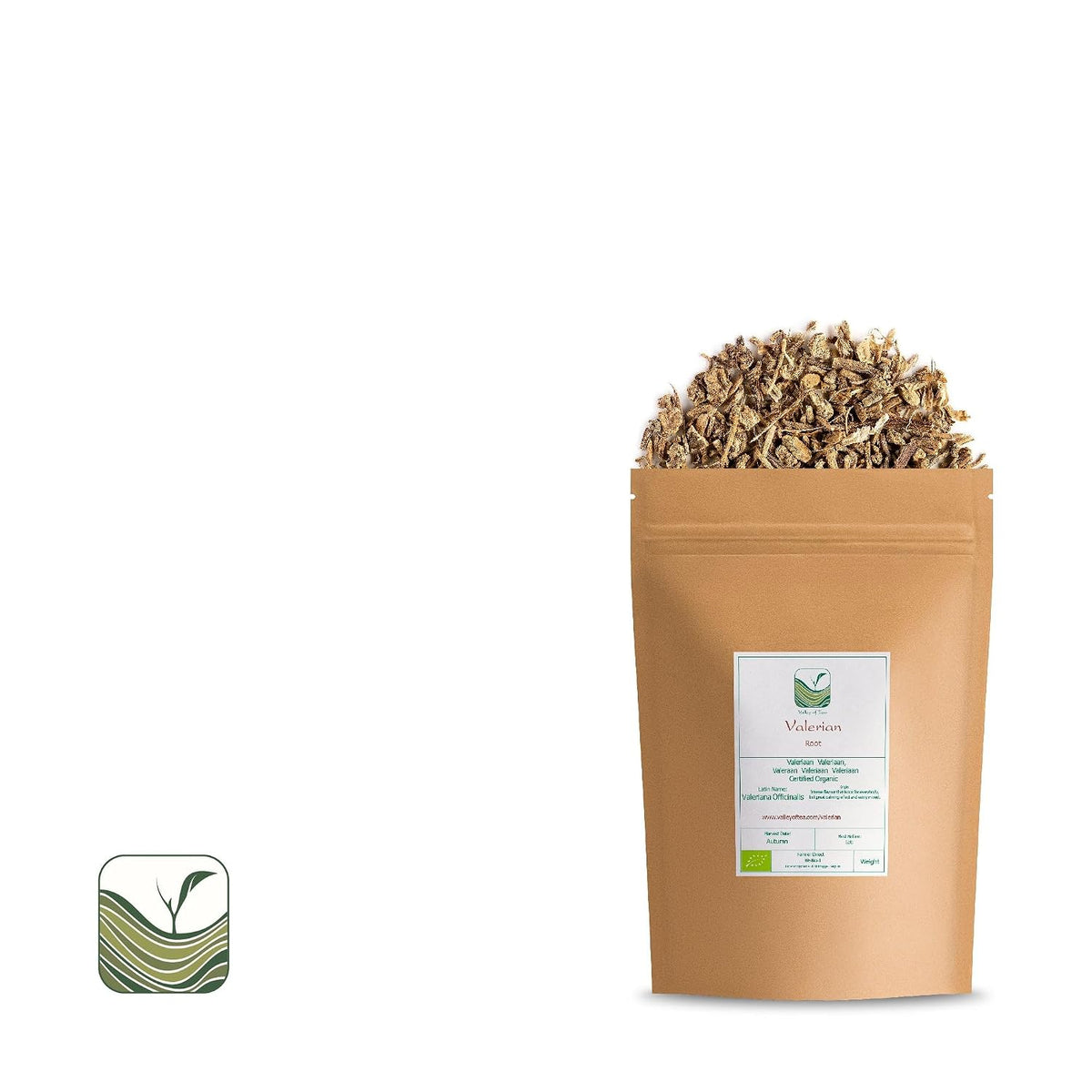 Valerian Root Tea Organic Dried Loose Herb - Warm Evening Infusion