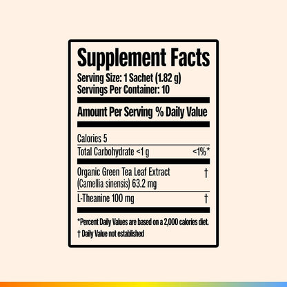 VeryVery Good Tea Sleep Mix, Vanilla Taro, Melatonin, 10 Packets