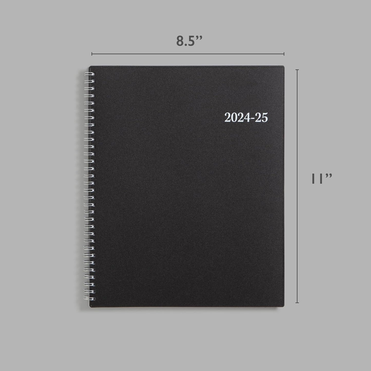 Blue Sky 2026-2027 Weekly and Monthly Academic Year Planner Calendar, July 2026 - June 2027, 8.5" x 11", Flexible Cover, Wirebound, Laminated Tabs, Enterprise