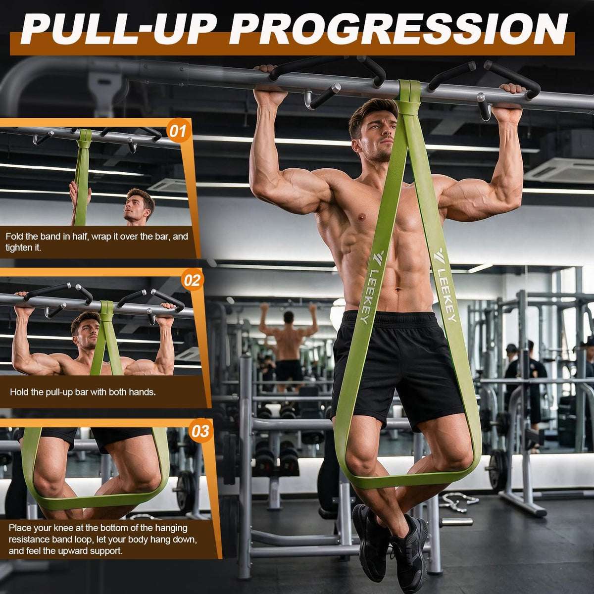 Resistance Bands for Pull Up Assist, Stretch Bands & Exercise Workout Set