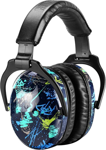 ZOHAN EM030 Kids Ear Protection, Noise Cancelling Headphones Ear Muffs for Autism Sensory, Safety Noise Reduction Hearing Protection for Monster Truck/Concerts/Fireworks/Air Shows