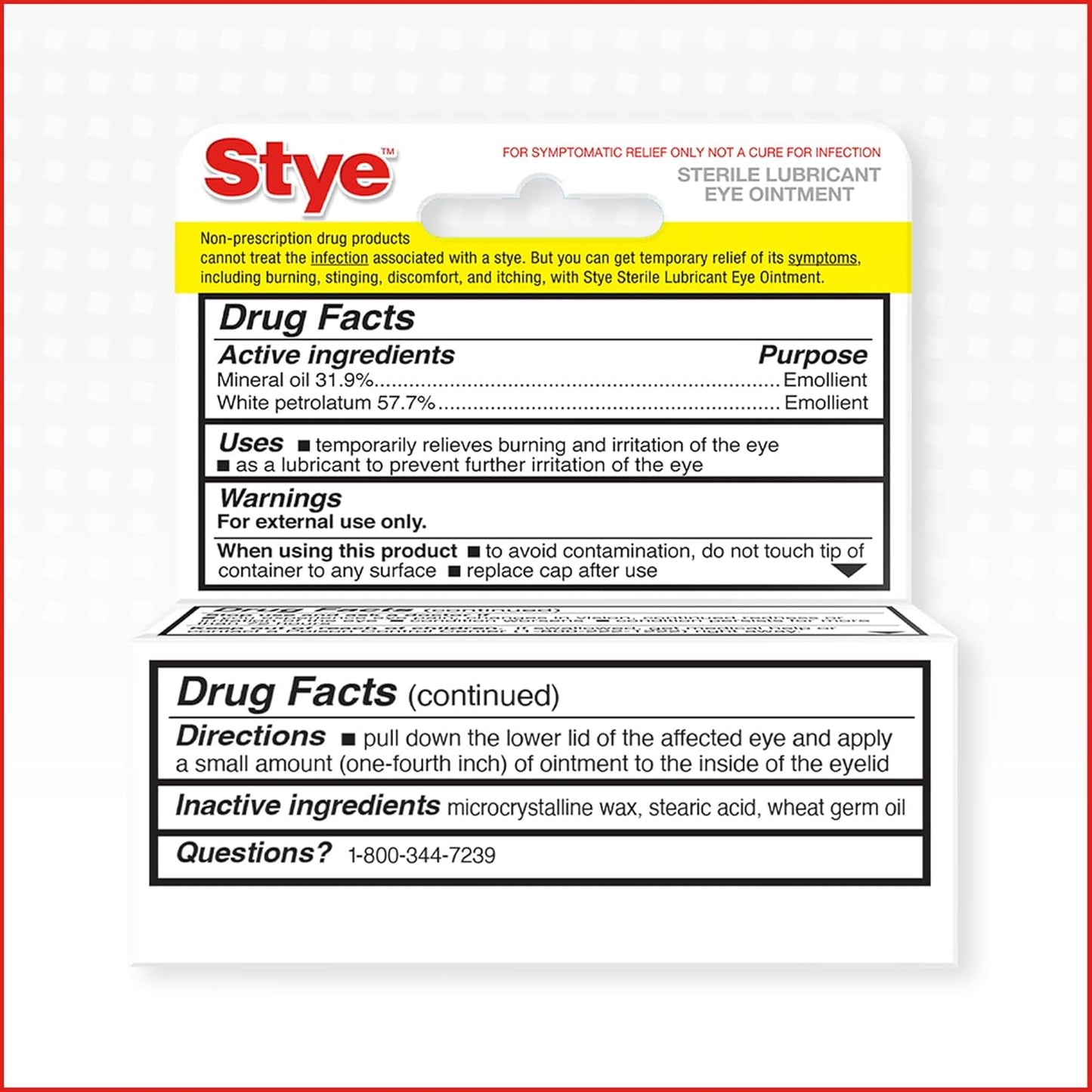 Stye Eye Therapy Reusable Warming Compress, Relief for Styes and Dry Eyes, Reusable
