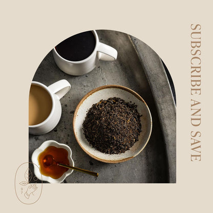 Rishi Tea English Breakfast Organic Black Loose Leaf Tea, Caffeinated, 1lb