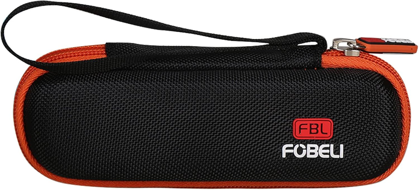 FBLFOBELI EVA Hard Carrying Case Compatible with The Breather/HETARU Natural Breathing Exercise Device, Hand-Held Inspiratory Expiratory Muscle Trainer (Blue, Case Only)