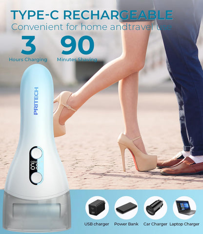 Foot Callus Remover for Feet Rechargeable Waterproof Pedicure Tool for Feet