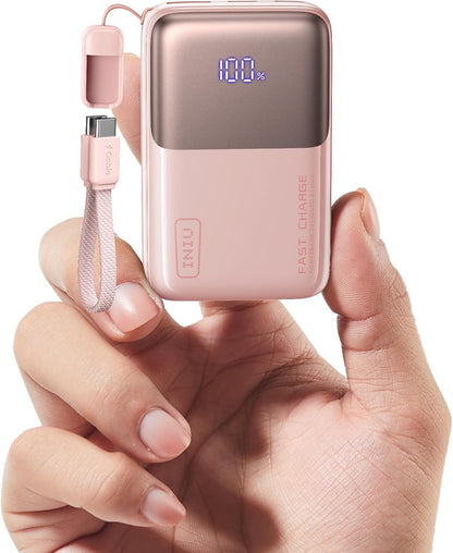 INIU Mini Portable Charger, Small 10000mAh 45W Fast Charging Power Bank