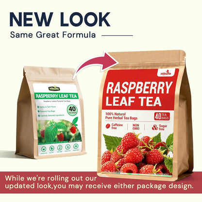 Raspberry Leaf Tea Bags, Red Raspberry Leaf Tea，40 Teabags
