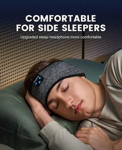 Perytong 2 Pack Sleep Headphones, Sleeping Headphones | Bluetooth Headband with Ultra-Thin HD Stereo Speaker, Wireless Headphone for Sports, Insomnia, Yoga, Air Travel, Meditation