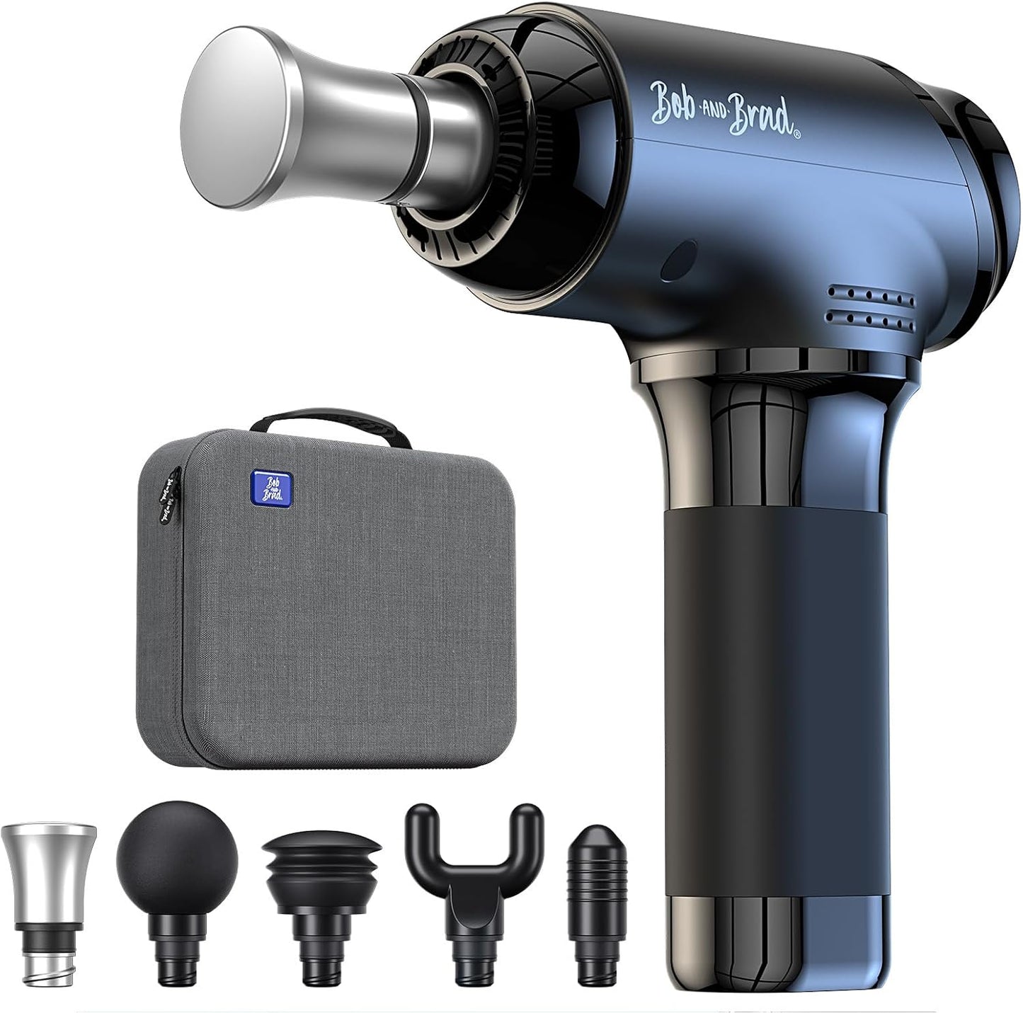BOB AND BRAD T2 Pro Massage Gun with Heat and Cold, Deep Tissue Percussion Massager Gun for Pain Relief, Muscle Massager, Electric Back Massagers for Professional Athletes Runner