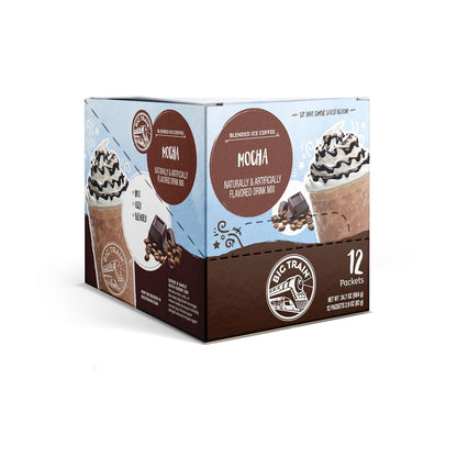 Big Train Spiced Chai Tea Latte Beverage Mix, 2.9 oz Packets (Pack of 12)