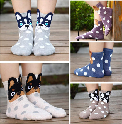Jeasona Cute Cat Gifts for Women Animal Cat Socks Wife Mom Girlfriend Daughter
