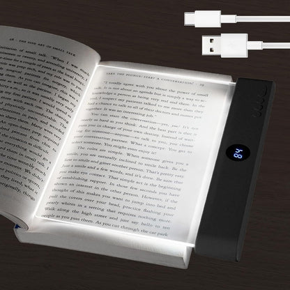 Smart 2 in 1 LED Book Light & Night Light, with 3 Colors, Stepless Dimming