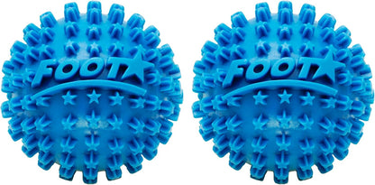 Body Back Foot Star® Massager Ball and Plantar Fasciitis Roller - Soothe Foot Stress, Discomfort, Aches, & Tightness (2-Inch, Blue)