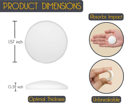 ProStoppr® Door Stoppers - Large 3.15" - Strong Adhesive Backing