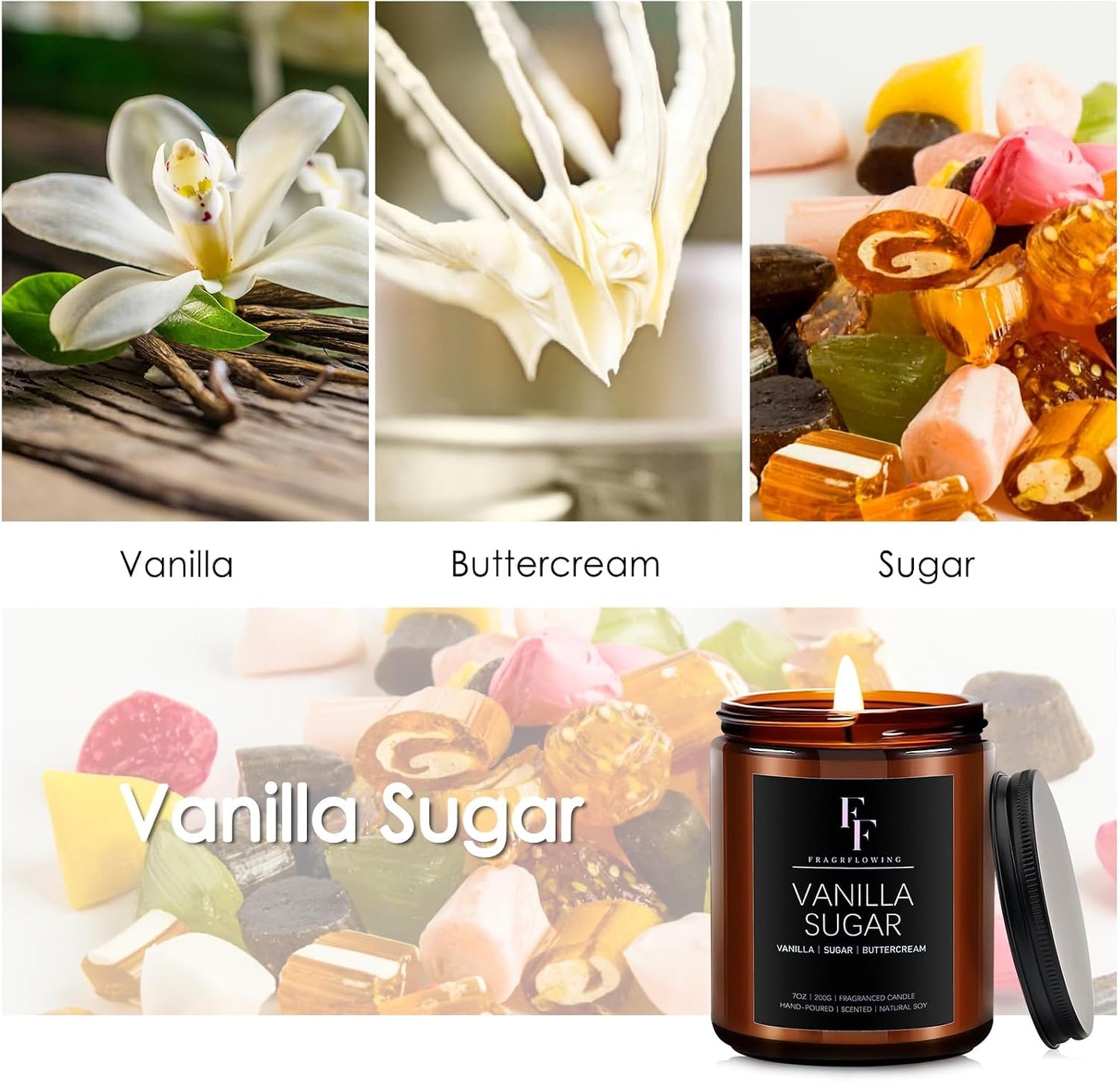 Scented Candles for Home Scented Aromatherapy Candles, 4 Pack 28 Oz Soy Wax Candle Gift Set Valentine's Day Gift for Women Men (Lavender/Vanilla//Sandalwood Rose/Moroccan Amber)