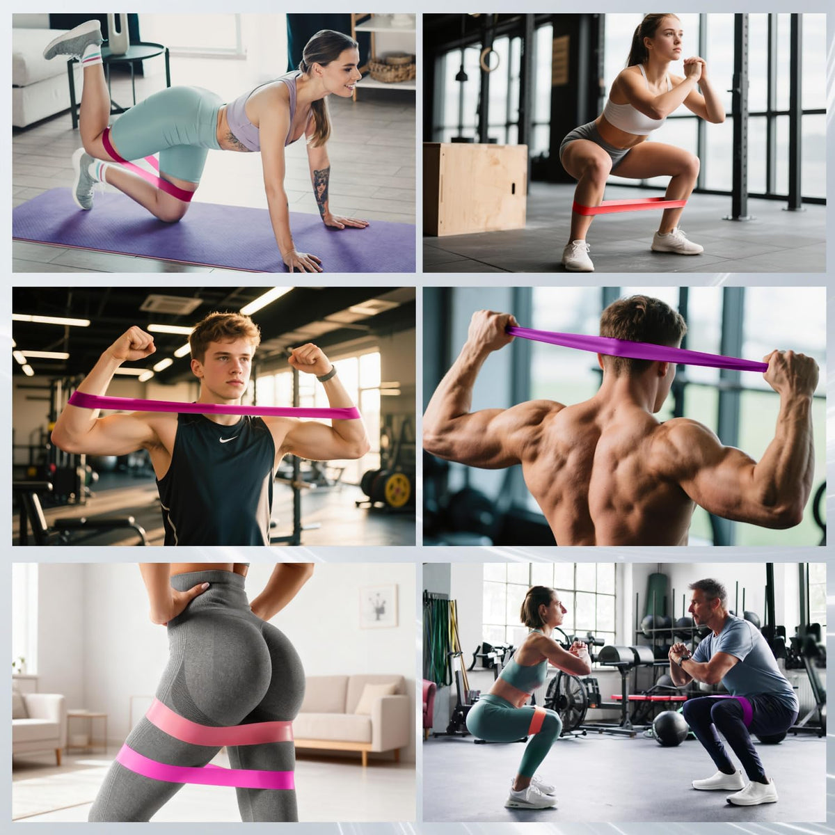Resistance Bands for Pull Up Assist, Stretch Bands & Exercise Workout Set