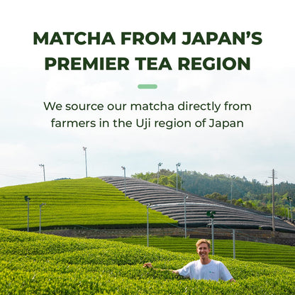 Tenzo Matcha Green Tea Powder, Organic Cafe Sweetened Matcha Latte Green Tea Powder, Ceremonial Barista Crafted Mix - Authentically Japanese - Matcha Latte Mix (35.27 Ounce)