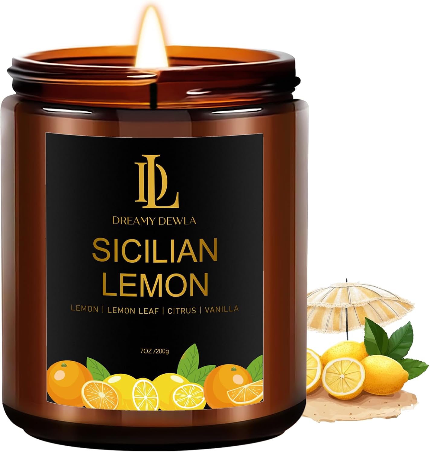 Scented Candles Set, 4 Pack Soy Candles for Home Scented, Candle Gifts for Women Men, 28oz 200 Hours Burn, Scents of Pineapple Cocktail/Coconut Vanilla/Pink Sands/Bahamian Breeze