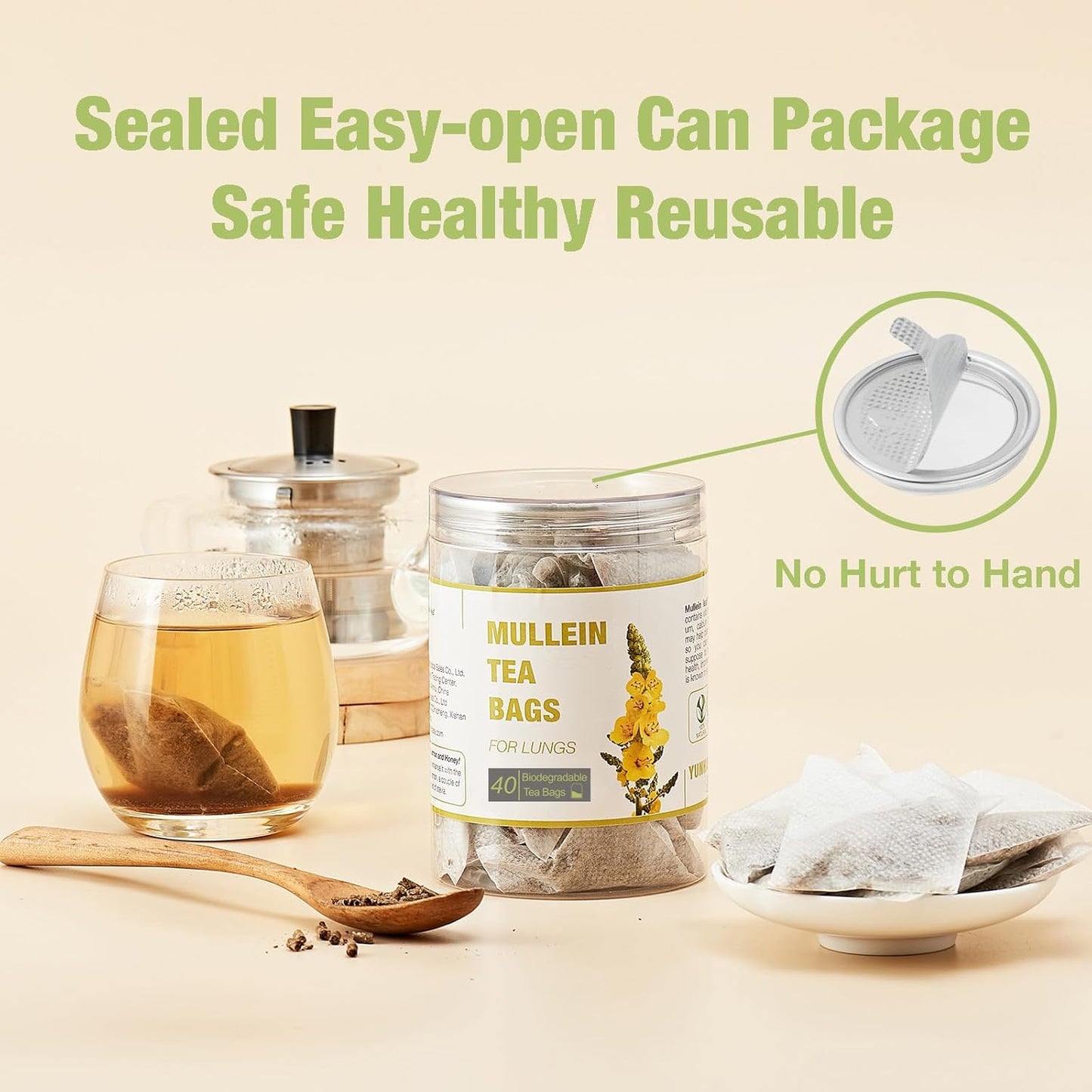 50 Milk Thistle Tea Bags for Detox Cleanse & Repair| Thorne Milk Thistle Herbal Tea for Support
