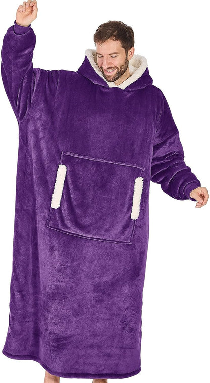 yescool Wearable Blanket Hoodie as Christmas Birthday Gifts for Women Mom - Colors B