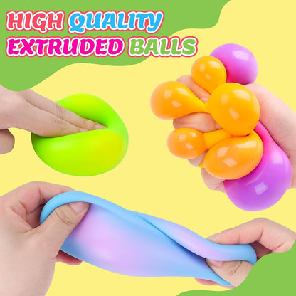 36 Pack Stress Balls, Squishy Balls, Squishy Fidget Stress Relief