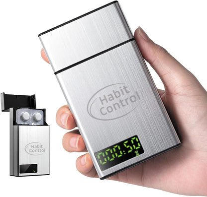 The Habit Control Timed Lock Box Small, Portable Lockbox with Timer Lock