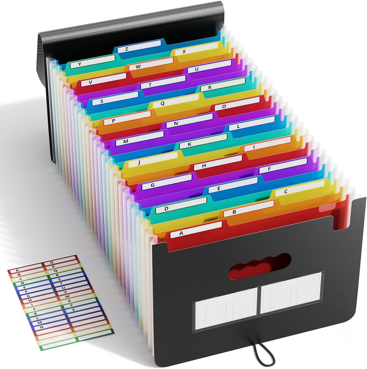 ABC life 26 Pockets Accordion File Organizer, Expanding File Folders