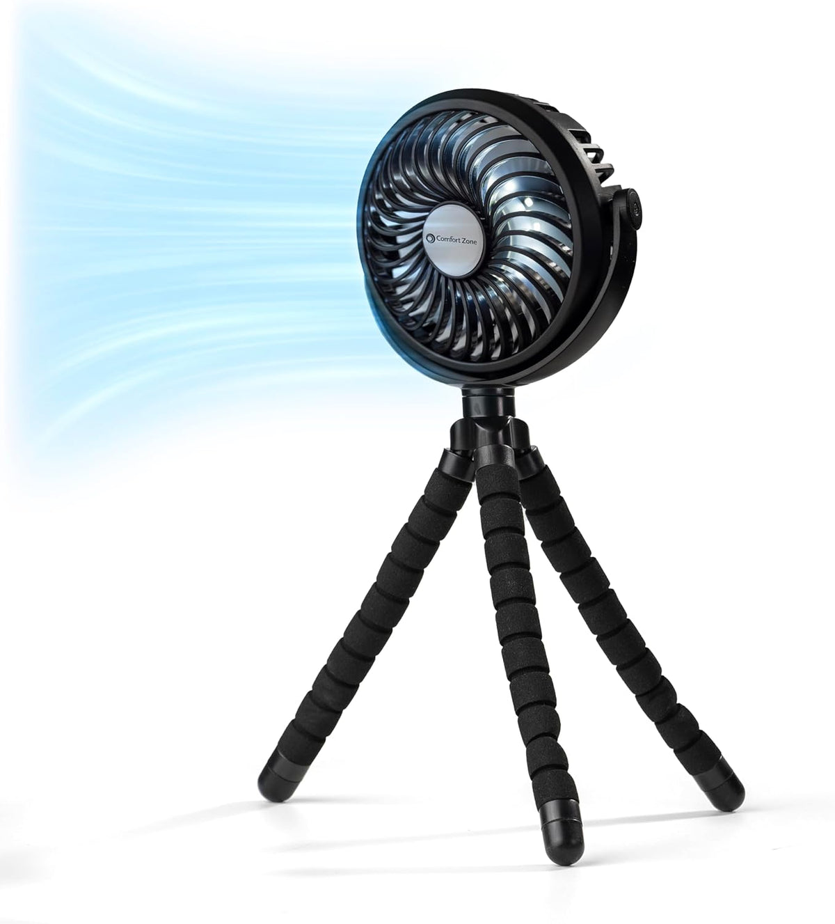 COMFORT ZONE Portable Stroller Fan, Pink