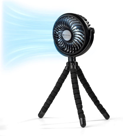 COMFORT ZONE Portable Stroller Fan, Pink