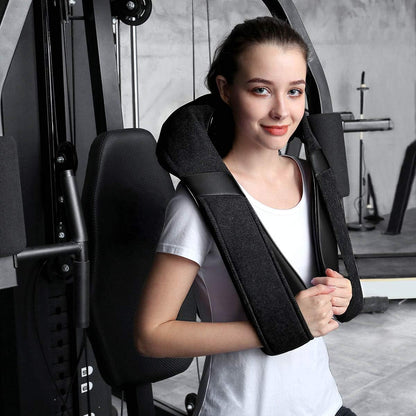 Shiatsu Neck Back and Shoulder Massager with Heat for Pain Relief Deep Tissue, Christmas Women Men Gifts for Mom Dad, Wife Husband, Him Her, Fathers Day, Mothers Day, Birthdays Gift (NOT Cordless)