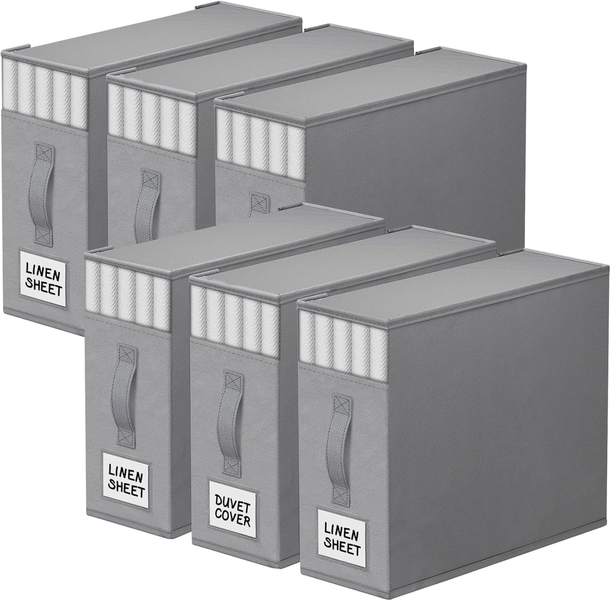 StorageTastic Bed Sheet Closet Organizers and Storage Under Bed Storage