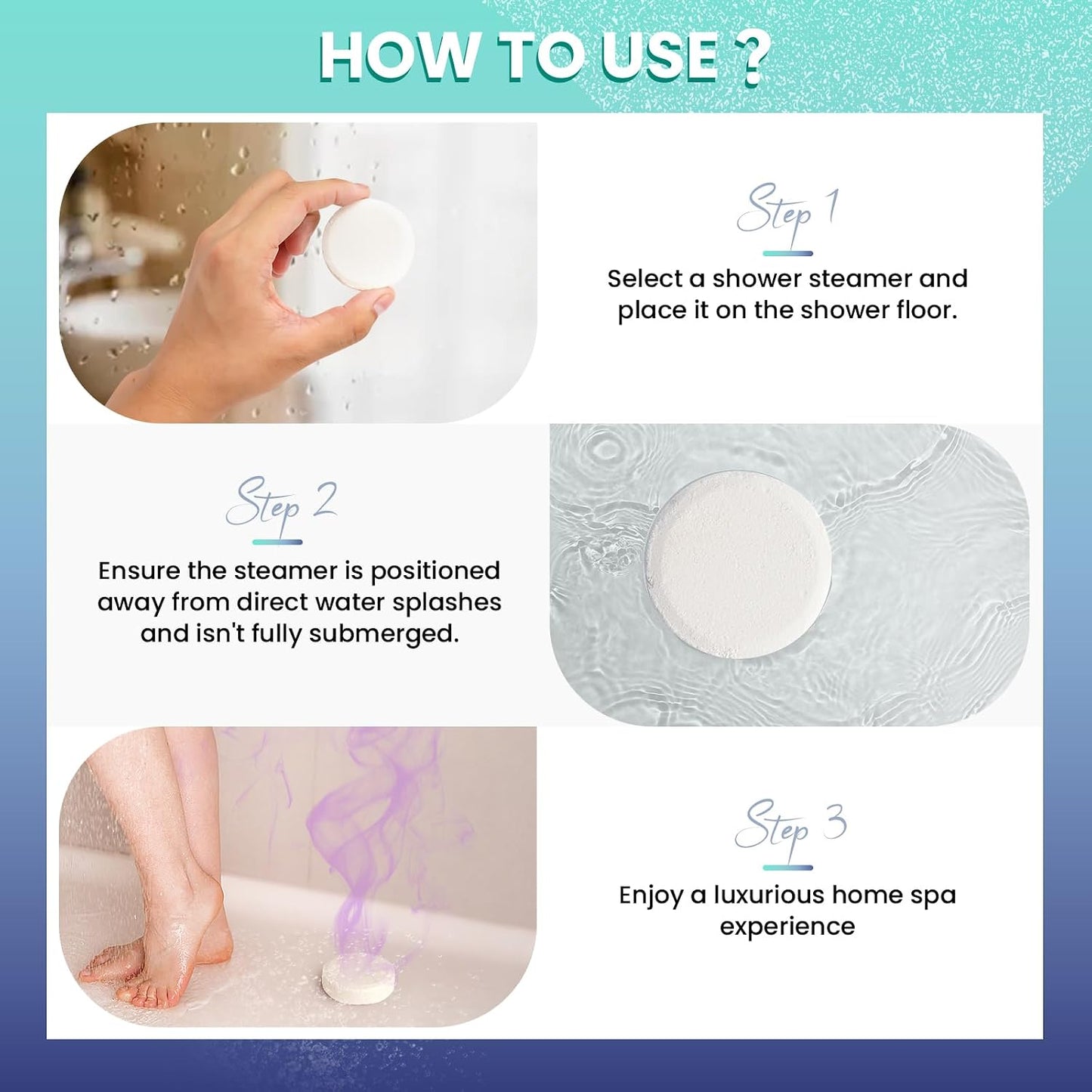 Shower Steamers Aromatherapy 8 Pack - Shower Bombs with Natural Essential Oils, Gifts for Women Mom Wife Men, Birthday Gifts for Women,Self Care, Relaxation, Home Spa, Travel Essentials