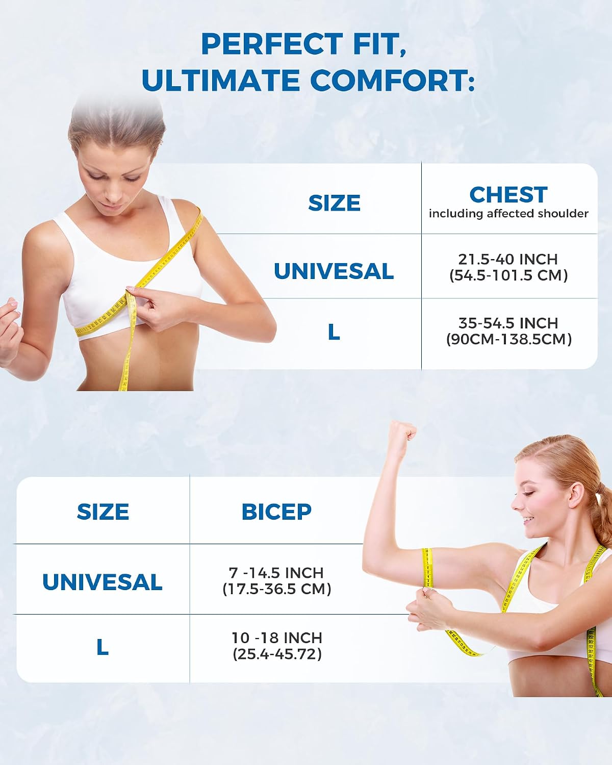 Shoulder Ice Pack Wrap with Triple Coldfocus Expert Gel for Long-Lasting Rotator Cuff Cold Therapy, Shoulder ice Brace Rotator Cuff Cold Therapy for for Pain Relief, Post Recovery (Universal)