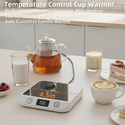 Coffee Mug Warmer & Candle Warmer 2-in-1, Electric Cup Warmer for Desk