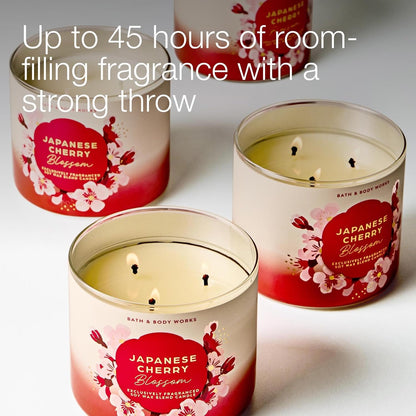 Bath & Body Works Eucalyptus Spearmint 3-Wick Candle - Scented Candle for At-Home Use - Long-Lasting, Room-Filling Fragrance - High Fragrance Oil Concentration - Soy Wax Blend - 2-Pack
