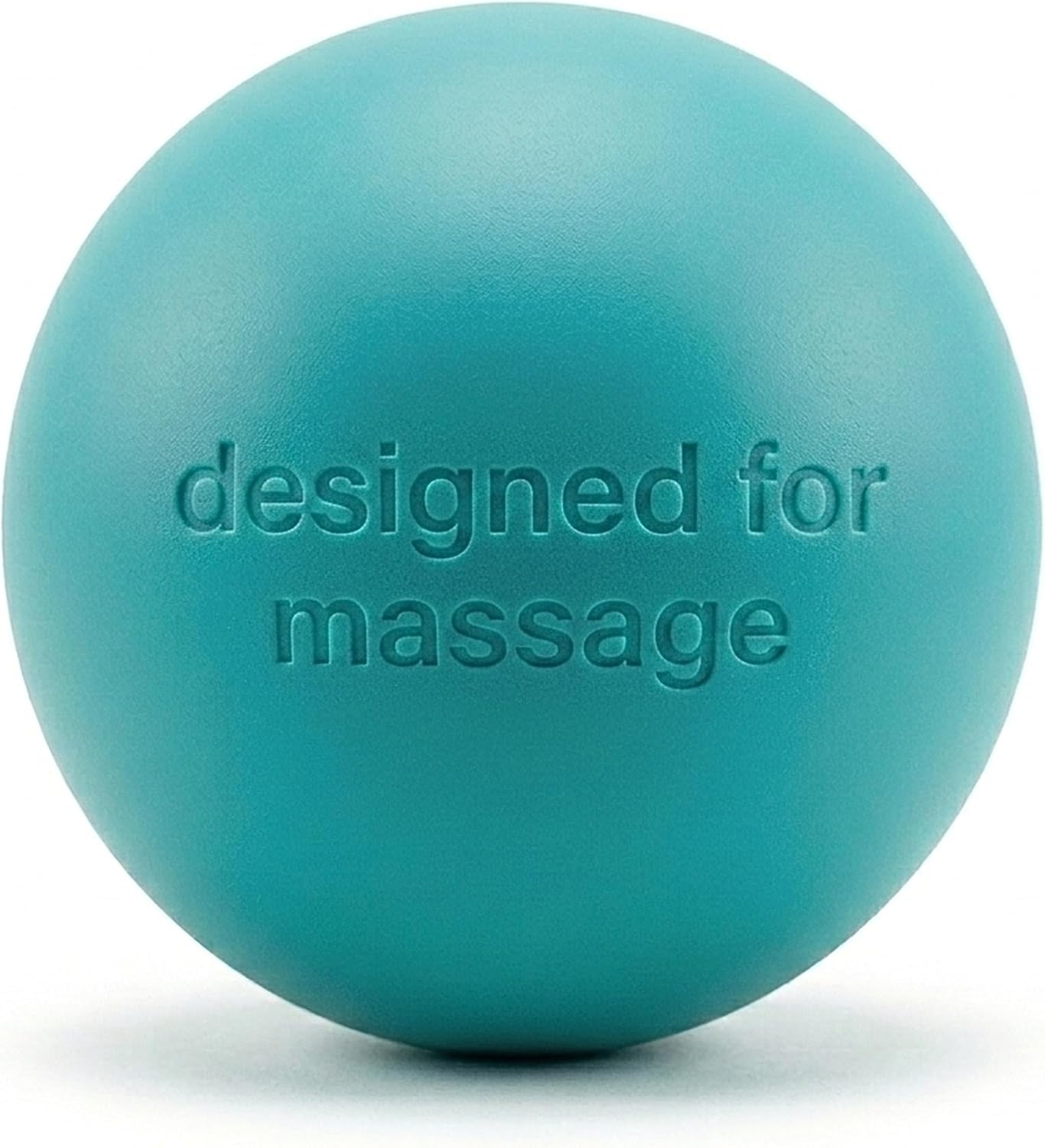 Massage Ball for Myofascial Release, Pure Silicone, Designed for Massage (NOT Lacrosse), Completely Free of BPA/Latex/Rubber/PFAS, for Trigger Point Therapy, Ideal Firmness and Traction