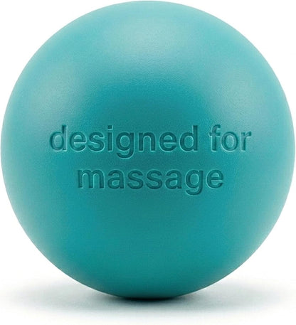 Massage Ball for Myofascial Release, Pure Silicone, Designed for Massage (NOT Lacrosse), Completely Free of BPA/Latex/Rubber/PFAS, for Trigger Point Therapy, Ideal Firmness and Traction