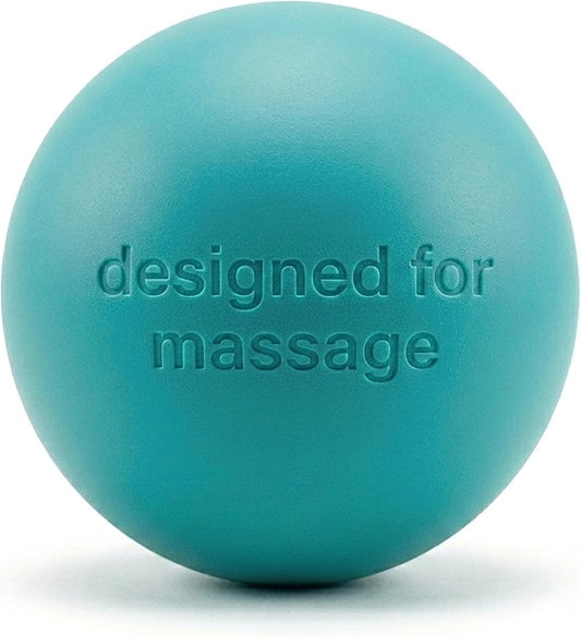 Massage Ball for Myofascial Release, Pure Silicone, Designed for Massage (NOT Lacrosse), Completely Free of BPA/Latex/Rubber/PFAS, for Trigger Point Therapy, Ideal Firmness and Traction