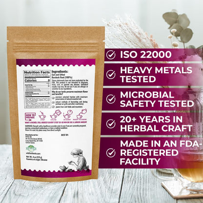 4 oz. Milk Thistle Herb Dried Milk Thistle Herbal Tea (Silybum Marianum) - 113g Herb Tea Cardo Mariano