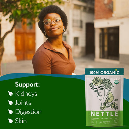 Stinging Nettle Tea Organic Loose Leaf (8oz.) - Ortiga Verde Organica