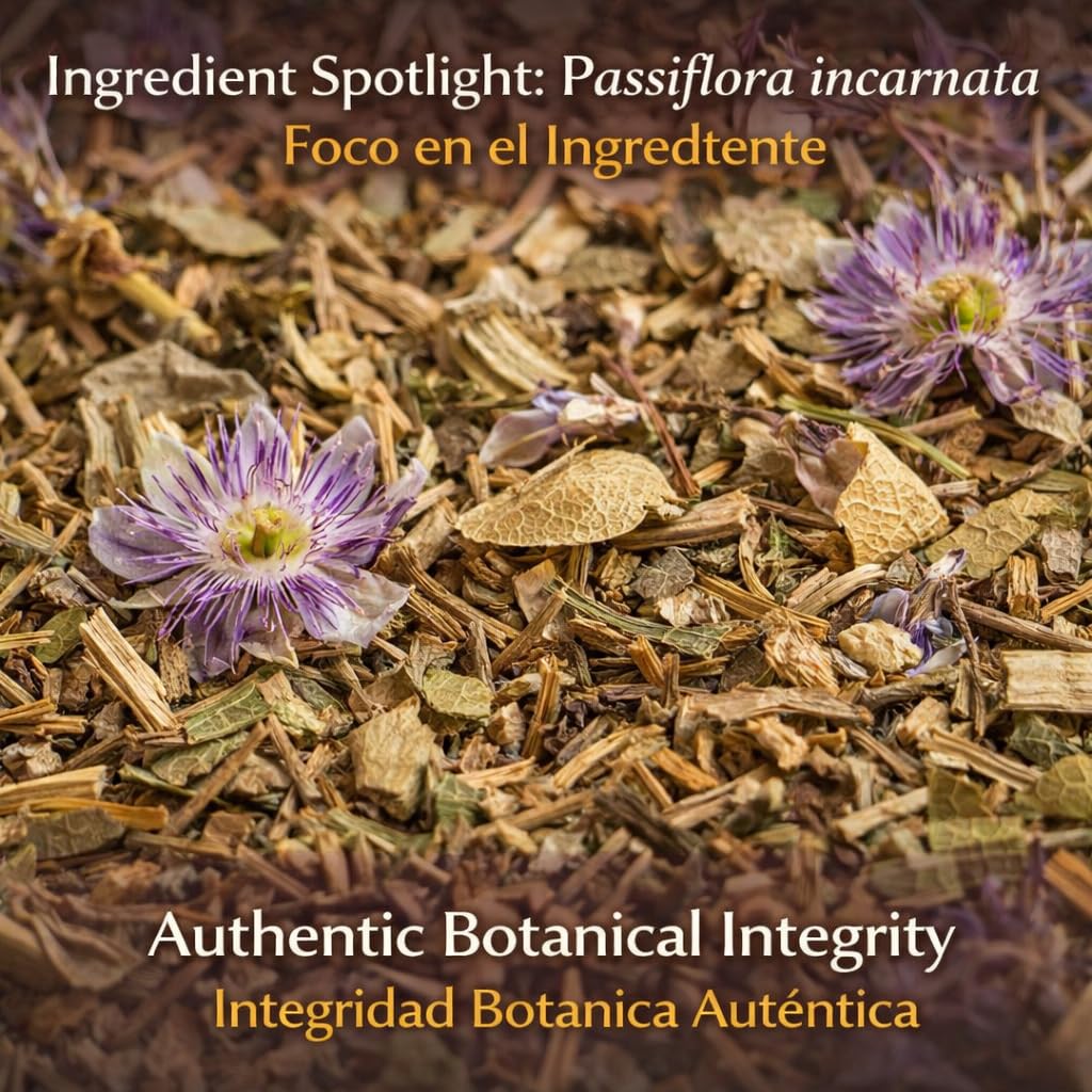 Pasiflora Herbal Tea – 4 oz (113 g) – Passionflower Loose Leaf Blend – Traditional Herbal Infusion – 100% Natural, Wildcrafted, Caffeine-Free, Vegan, Non-GMO – by BexpertsUSA