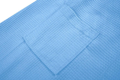 sunshinemall Women's Lightweight Bath Shower Wrap Waffle Spa Robes Bathrobe Quick Dry Cover Up with Adjustable Closure