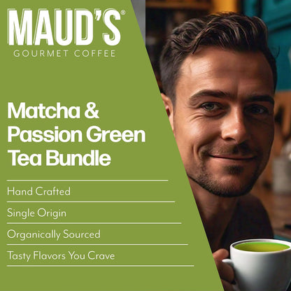 Maud's Organic Chamomile Lavender Tea Pods, 24 ct, Single Serve Pods – 100% Gourmet Blended Tea Leaves, Compatible with Keurig K Cups Maker